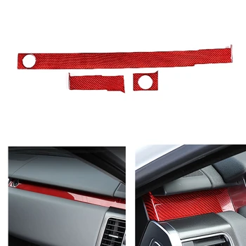 Красная наклейка на центральную консоль автомобиля для левого водителя, прокладка коврика для приборной панели для Land Rover Range Rover Sport 2014-2020