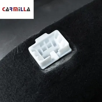 Carmilla 4 шт./компл. Зажимы для подушки заднего сиденья автомобиля с пряжкой, подходящие для запчастей Peugeot 2008 2014-2019 гг. Изображение 2