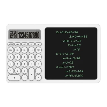 ЖК-планшет для письма, цифровая доска для рисования, многофункциональный калькулятор, портативная прямая поставка Изображение 2