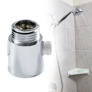 Запорный выключатель распылителя ABS Детали для ванной комнаты Регулятор расхода воды, запорный клапан для душа, отводящий рычаг, запорный клапан Изображение 2