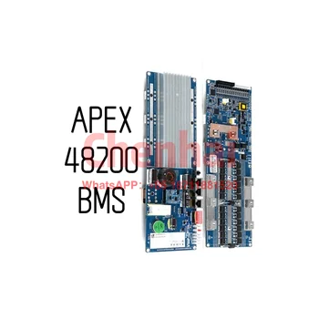 Плата защиты аккумулятора Apexium 51,2 В 48 В RS485 ЖК-дисплей Bluetooth Lifepo4 Система управления аккумулятором BMS