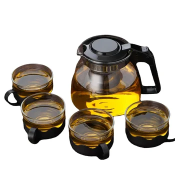 Ароматизированный чай, чайный набор кунг-фу из пяти предметов, портативные праздничные подарки, чайная чашка, рюмка, бутылка для воды