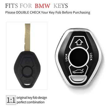 Чехол-Брелок для Ключей BMW Чехол Для Ключей BMW X3 X5 Z3 Z4 3 5 7 СЕРИИ E38 E39 E46 E83 Чехол Для Ключей Автомобиля BMW Защитные Аксессуары Изображение 2