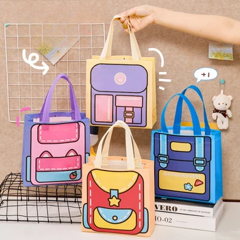 Дофаминовая сумочка для ребенка, сумка-тоут ярких цветов, дизайнерская сумочка Gilrs, сумка с верхней ручкой, сумочка для ежедневника, сумка для покупок