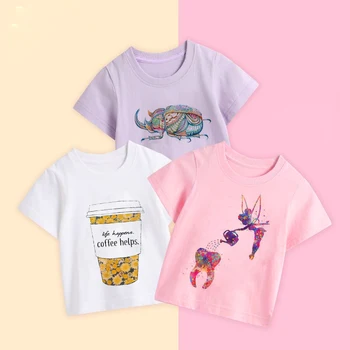 Harajuku/ Детская футболка Для мальчиков, Футболка для мальчиков, Топы для девочек, Детская одежда с героями мультфильмов, Футболки с коротким рукавом, Детские рубашки, Новинка 2021 года
