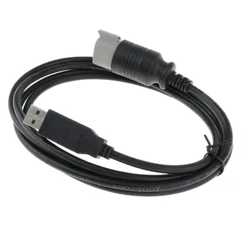 Диагностический USB-инструмент Прочный Простой в использовании Диагностический USB-соединительный кабель для подвесного мотора Диагностика проблем с двигателем подвесной лодки Изображение 2