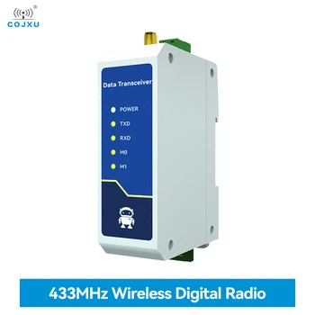 433 МГц RS485 Беспроводное цифровое радио COJXU E95-DTU (433C30-485)-V2.0 Высокоскоростная непрерывная передача 30 дБм RSSI С низкой задержкой