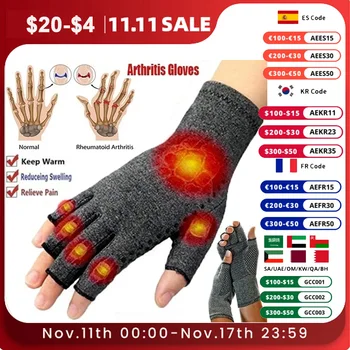 Перчатки от артрита, перчатки с сенсорным экраном, Компрессионные перчатки для лечения артрита, Облегчающие боль в суставах, браслет для поддержки запястья.
