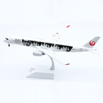 Авиалайнер Japan Airlines A350-900 Модель из сплава и пластика 1: 200, отлитый под давлением, коллекция игрушек и подарков
