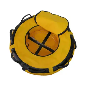 Буй для погружения, флуоресцентно-желтый Сигнальный поплавок для оборудования для плавания на лодках Изображение 2
