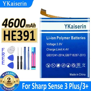 4600 мАч YKaiserin аккумулятор HE391 для Sharp Sense 3 Plus/3 + Sense3 Plus 3Plus Bateria