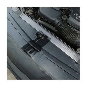 Черная накладка замка капота двигателя для Dodge Challenger 2009-2021 Изображение 2