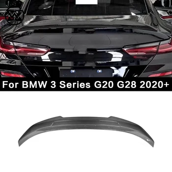 Задний спойлер из углеродного волокна, крыло для BMW 3 серии G20 G28 330i 325i 320i, Задняя крышка багажника, Хвостовые плавники, Обновление