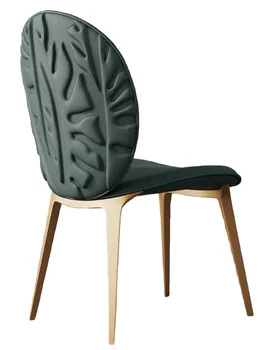 Индивидуальный итальянский роскошный бытовой обеденный стул Простой современный стул отдела продаж отеля