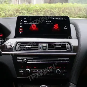 Для BMW 6 Серии F06 F12 CIC/NBT 2010-2017 Android 12 12,3 Дюймов 1920*720 P Экран Автомобильный плеер GPS Навигация Мультимедийное Радио Изображение 2
