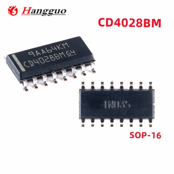 100 Шт./лот Оригинальный CD4028BM CD4028 4028 SOP-16 IC Лучшего качества