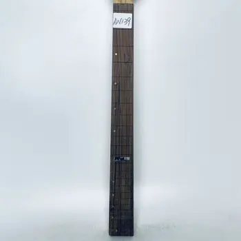AN139 24 Лады Незаконченный гриф электрогитары Клен с палисандром Модель Floyd Rosewood Без ладов Без красок для поделок Изображение 2