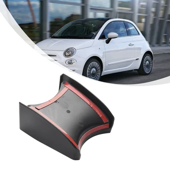 Для Fiat 500 2011-2015 Коробка для хранения ручного тормоза Черные пластиковые Запасные Аксессуары Детали для хранения ручного тормоза в салоне автомобиля