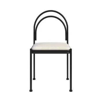 Обеденный стул в минималистичном скандинавском стиле, простой стул для дома Изображение 2