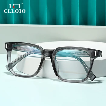 CLLOIO Прозрачные очки Женские Мужские оправы для очков с синим светом Женские Мужские Компьютерные очки Прозрачная оптическая оправа для близорукости