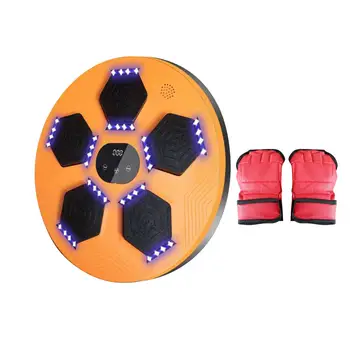 Электронный тренажер для бокса с дисплеем и легким тренажерным оборудованием Изображение 2