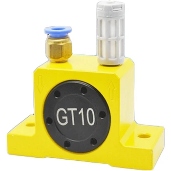 Вибрационный молоток для небольшого трубопроводного бункера GT10 Пневматический вибратор с воздушной турбиной Пневматический вибратор с турбиной Желтый