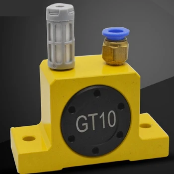 Вибрационный молоток для небольшого трубопроводного бункера GT10 Пневматический вибратор с воздушной турбиной Пневматический вибратор с турбиной Желтый Изображение 2