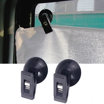 крепление для крепления внутреннего стекла автомобиля из 2шт черного пластика с присоской для опорных стекол для автомобиля Onix Аксессуары для Chevrolet Baseus