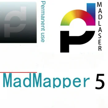 Поддержка воспроизведения на светодиодном экране Madmapper M1 12 MadLaser Win или Mac