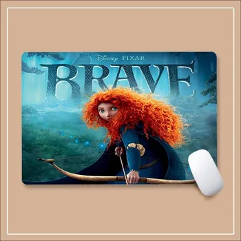 Коврик для мыши Disney Brave, Забавный Красивый коврик для мыши из аниме, Размер коврика для рабочего стола Kawaii для девочек-подростков в спальню Изображение 2