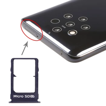 Запасные части для мобильных телефонов Лоток для SIM-карт + лоток для карт Micro SD для Nokia 9 PureView