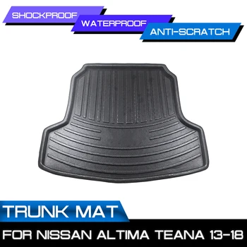 Автомобильный коврик для Nissan Altima Teana 2013 2014 2015 2016 2017 2018, защита заднего багажника от грязи