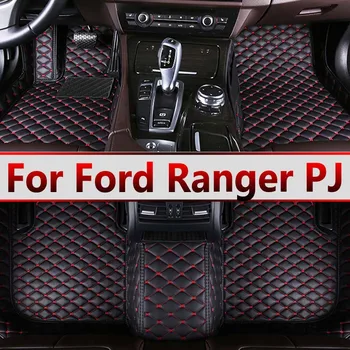 Коврик для пола заднего багажника Ford Ranger PJ International 2006 ~ 2008, аксессуары для грузовиков с двойной кабиной, ЭКО-аксессуары для интерьера автомобиля