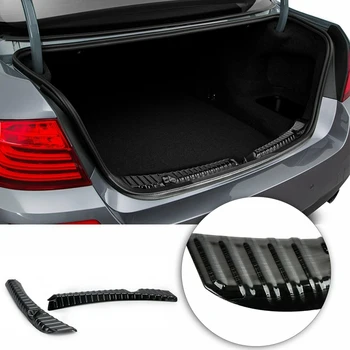 Для автомобиля Tesla Model 3 Задняя крышка багажника Внутренняя защита багажника Аксессуары для защиты заднего Бампера багажника Изображение 2
