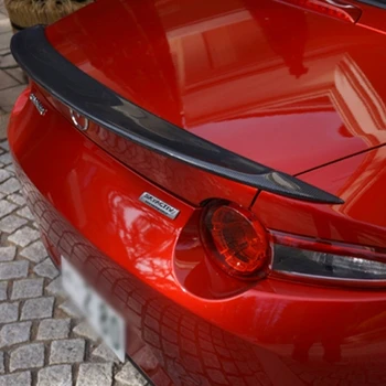 Автомобильный стайлинг для Mazda MX5 ND Miata Garage Vary Style Задний Спойлер из Углеродного Волокна Ducktail Изображение 2