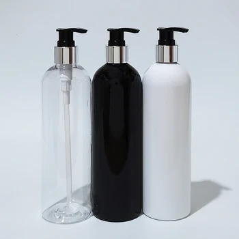18шт 400 мл Пустых пластиковых бутылок с жидким Мылом, Контейнер для насоса для лосьона личной гигиены, геля для душа, Шампуня, Косметическая Упаковка