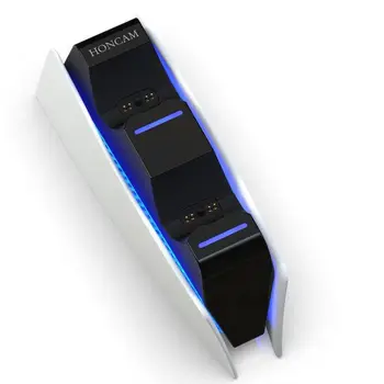Для контроллера PS5 Быстрое двухместное зарядное устройство зарядная станция Dualsense для геймпада PS5