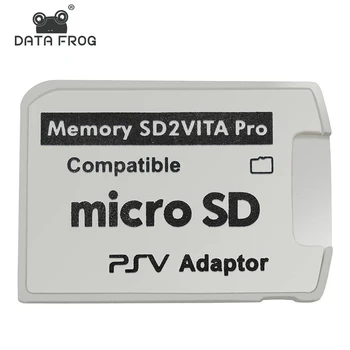 DATA FROG Версия 5.0 SD2VITA Адаптер Для PS Vita Game Adapter System 3.60 Micro SD Card Для подключения карты памяти Memory Stick Pro Duo