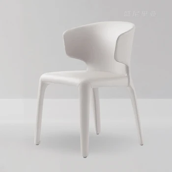Обеденные стулья, современный и минималистичный креативный магазин для переговоров, приемной, маленькие стулья со спинкой