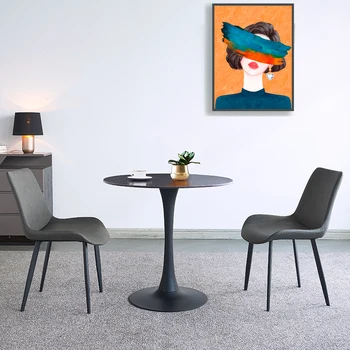 Стулья для гостиной в скандинавском стиле, Роскошный дизайн, Индивидуальные стулья для столовой, Современная мебель для гостиной Sedie Da Pranzo MQ50KT Изображение 2