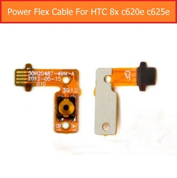100% Подлинный гибкий кабель включения/выключения питания для HTC 8X C650E C625E кнопка включения управления экраном блокировки и гибкий кабель отключения питания