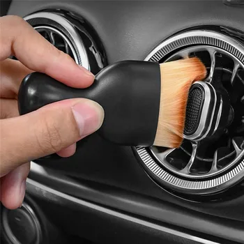 Щетка для чистки розетки кондиционера Центральной консоли салона автомобиля для Citroen Mazda Suzuki BMW Chevrolet VW Инструменты для чистки
