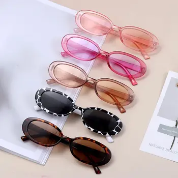 Винтажные поляризованные солнцезащитные очки Солнцезащитные очки для женщин Модные оттенки очков Овальные солнцезащитные очки