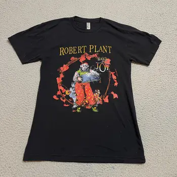 Robert Plant Band of Joy Североамериканский тур 2011 2 Сторонняя футболка Medium Small