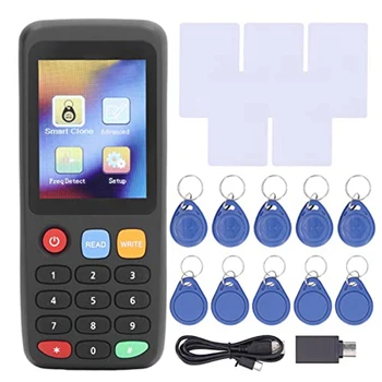 Считыватель карт X7 NFC, дубликатор RFID-карт для IC ID, цветной экран IC Smart Card RFID Copier ID