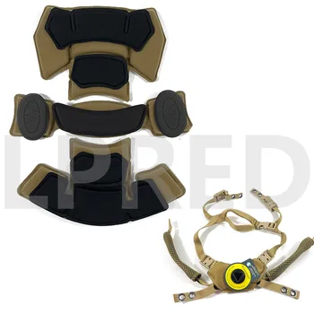 Система подвески шлема Wendy Ремешок для шлема FAST MICH Для охоты на открытом воздухе Аксессуары для шлемов BK / DE / RG # hp3 Изображение 2