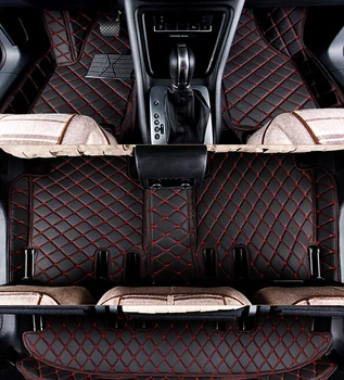Высокое качество! Специальные автомобильные коврики на заказ для Lincoln Aviator 6 7 мест 2024-2020, прочные водонепроницаемые ковры, бесплатная доставка