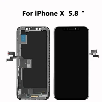 ЖК-дисплей для iPhone X incell Display Screen с цифровым преобразователем 3D Touch в сборе Без замены битых пикселей для iphone 10 айфон 10 Изображение 2