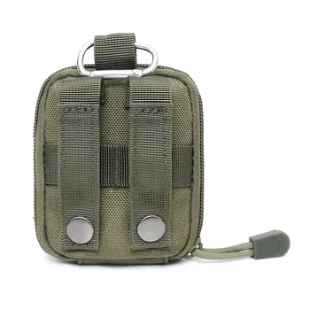 Уличная военная сумка Molle, медицинская сумка, кошелек, тактические инструменты EDC, поясная сумка, Рабочий карман для кемпинга, охотничья сумка Изображение 2
