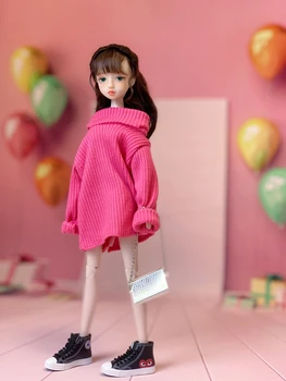 Модный свитер рубашка/30 см Нижняя рубашка майка основы подшерстка верхняя одежда наряд для 1/6 BJD Xinyi FR ST Кукла Барби Изображение 2